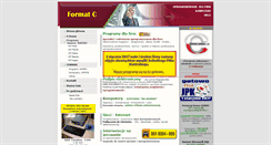 Desktop Screenshot of formatc.pl